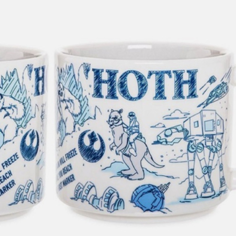 Starbucks Been There Series 2020 Star Wars Mug set Hoth
